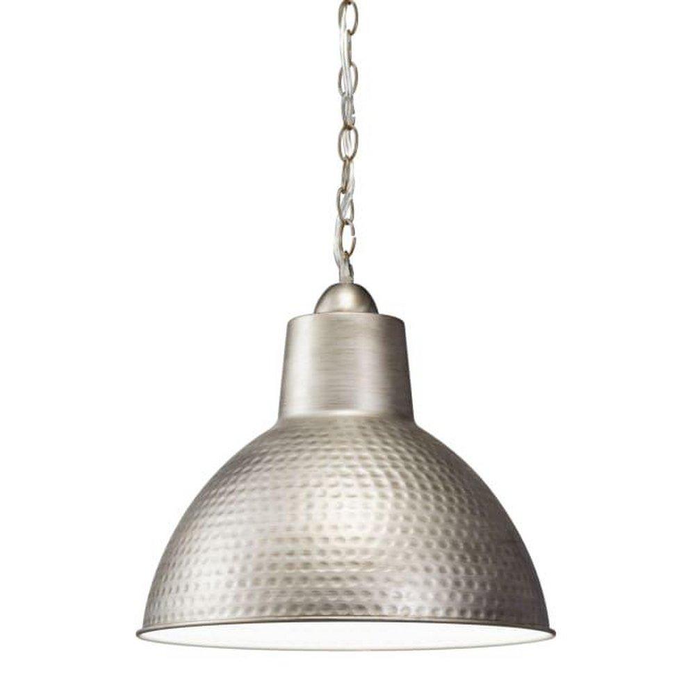Kichler Lighting Antique Pewter 100W 1-Light Pendant Lamp 