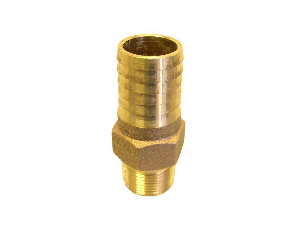 Campbell Manufacturing Barbed x MPT Brass Reducing Adapter 