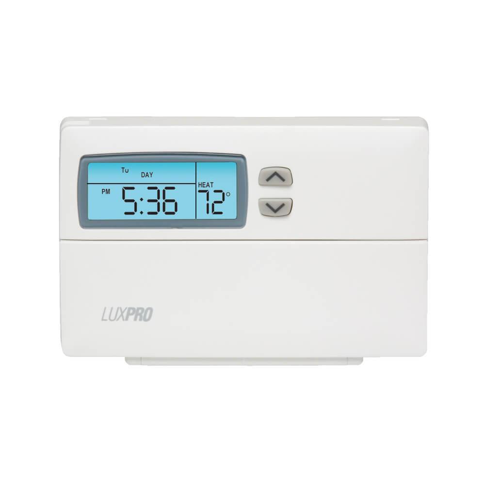 Lux Products 1H/1C Programmable Thermostat 