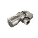 5/8 x 3/8 in. Push x OD Tube Knob Angle Supply Stop Valve in Brushed Nickel