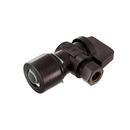 5/8 x 3/8 in. Push x OD Tube Knob Angle Supply Stop Valve in Oil Rubbed Bronze