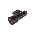 5/8 x 3/8 in. Push Knob Straight Supply Stop Valve in Oil Rubbed Bronze