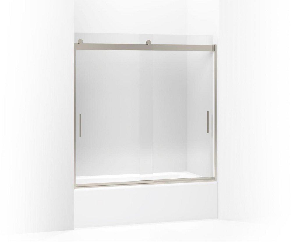 KOHLER Matte Nickel 59-3/4 x 57 in. Bath Door 
