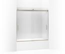 KOHLER Matte Nickel 59-3/4 x 57 in. Bath Door 