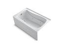 White 60 x 36 in. Whirlpool Drop-In Bathtub 