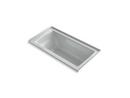 60 x 30 in. Drop-In Bathtub with Right Drain in Ice Grey