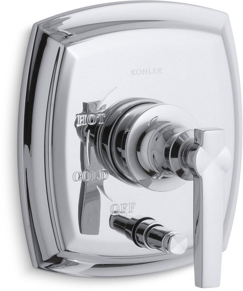 KOHLER Polished Chrome Pressure Balance Valve Trim 