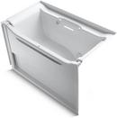 60-1/4 x 33-1/2 in. Bathtub with Right Hand Drain in White