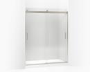 KOHLER Brushed Nickel 74 x 59-5/8 in. Frameless Sliding Shower Door 