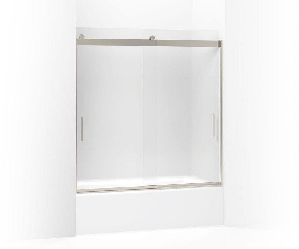 KOHLER Matte Nickel 62 x 59-5/8 in. Shower Door 