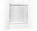 KOHLER Matte Nickel 62 x 59-5/8 in. Shower Door 