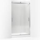KOHLER Bright Polished Silver 82 x 47-5/8 in. Frameless Sliding Shower Door 