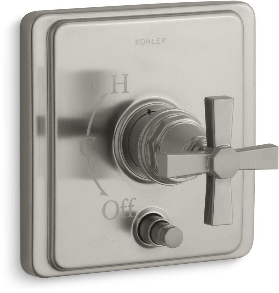 KOHLER Vibrant&reg; Brushed Nickel Pressure Balance Valve Trim 