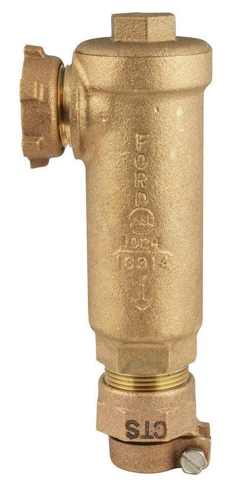 Ford Meter Box Meter Yoke x CTS Brass Check Valve 