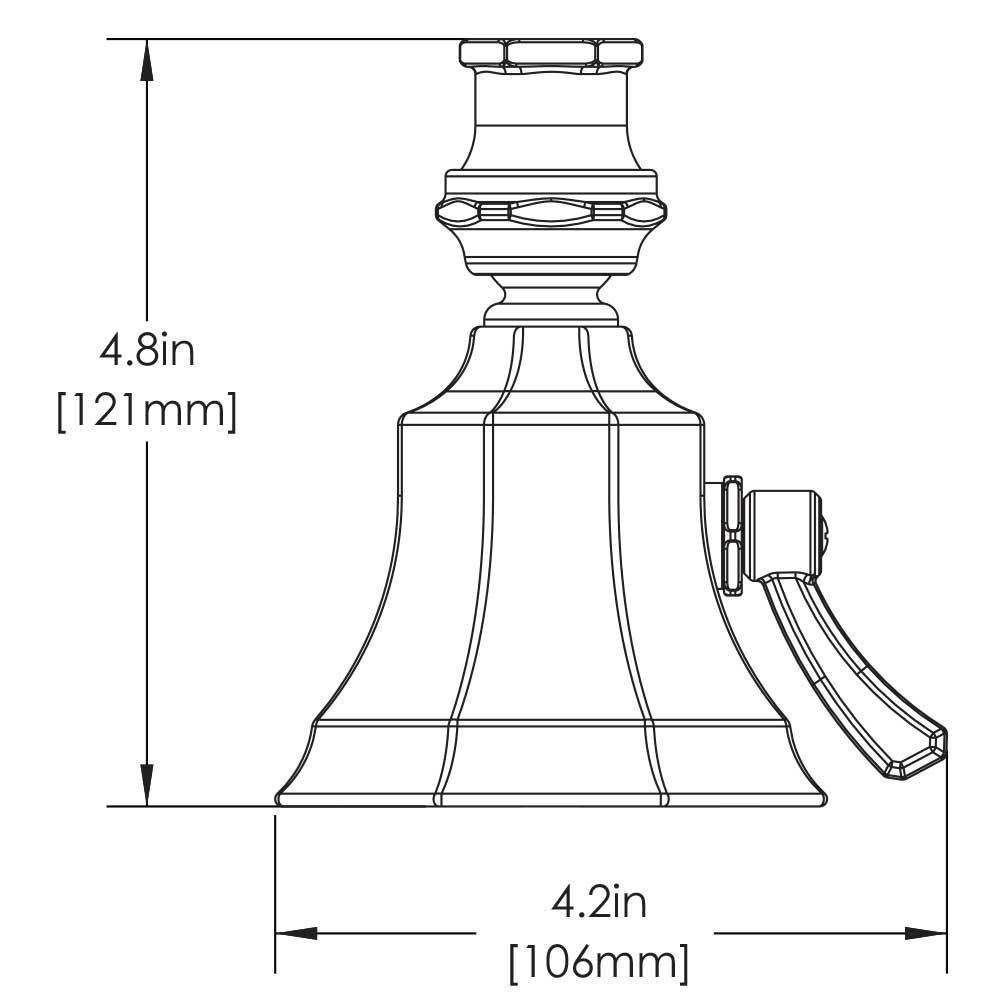 Speakman Brushed Nickel Multi Function Flood, Intense and Rain Showerhead 