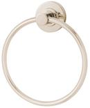 7-9/10 x 6-15/16 in. Towel Ring in Polished Nickel