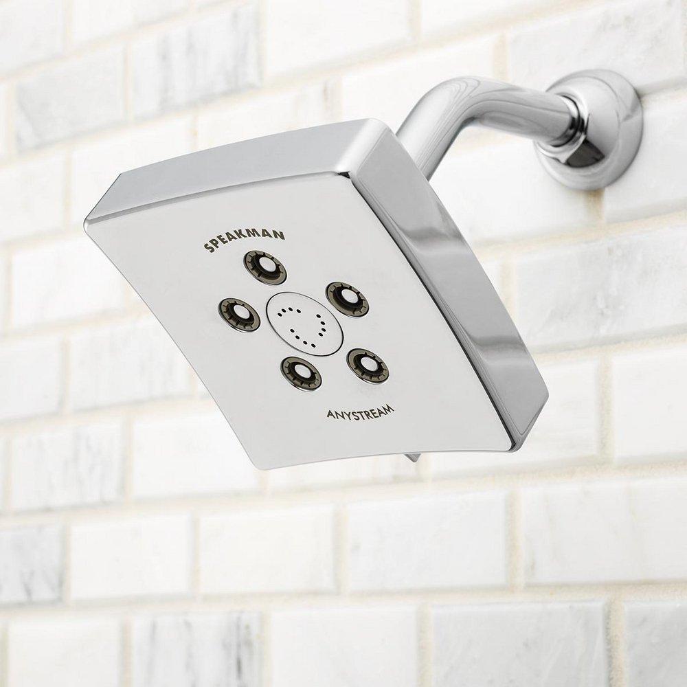 Speakman Polished Chrome Multi Function Intense, Massage and Combination Showerhead 