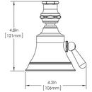 Speakman Brushed Nickel Multi Function Flood, Intense and Rain Showerhead 