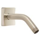 Shower Arm and Flange in Brushed Nickel