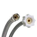 Fluidmaster Stainless Steel 3/8 in x 7/8 in. Braided Stainless Toilet Flexible Water Connector 