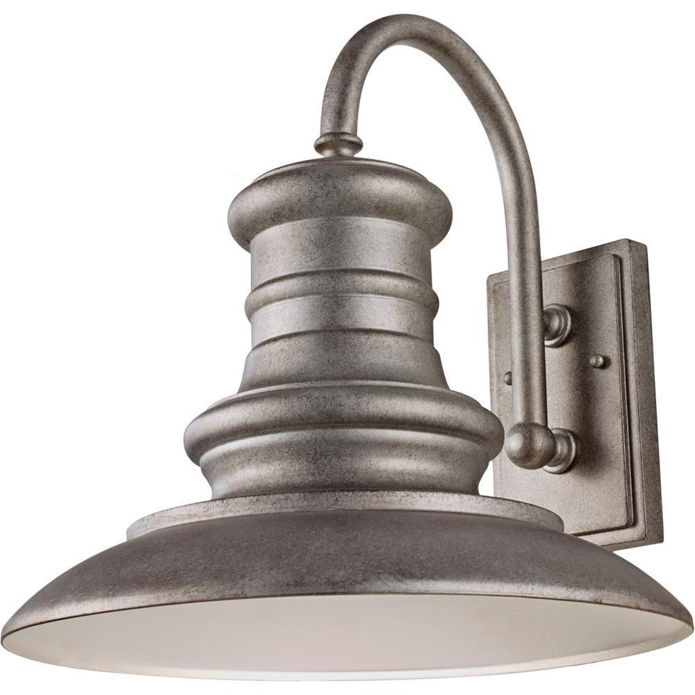 Visual Comfort & Co. Generation Lighting Tarnished Silver 16-5/8 in. Medium E-26 Base Wall Sconce 
