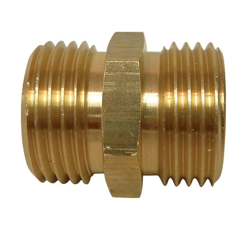 Gruner Brass Fittings Corp MGHT Brass Nipple 