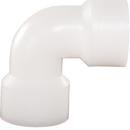 Orion Fittings White Socket Fusion Straight Polypropylene and Polybutylene 90 Degree Elbow in White 