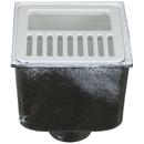 Zurn White Floor Mount Cast Iron Floor Sink 