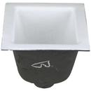 Zurn White Floor Mount Cast Iron Floor Sink 