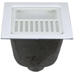 12 x 12 x 10-5/8 in. Floor Mount Cast Iron Floor Sink