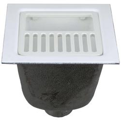 12 x 12 x 10-5/8 in. Floor Mount Cast Iron Floor Sink