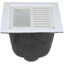 Zurn White Floor Mount Cast Iron Floor Sink 