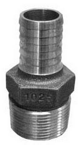 1 x 1-1/4 in. Insert x MNPT Reducing Brass Adapter