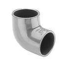 2 in. Socket Straight Schedule 80 PVC 90 Degree Elbow with 24 in. Radius