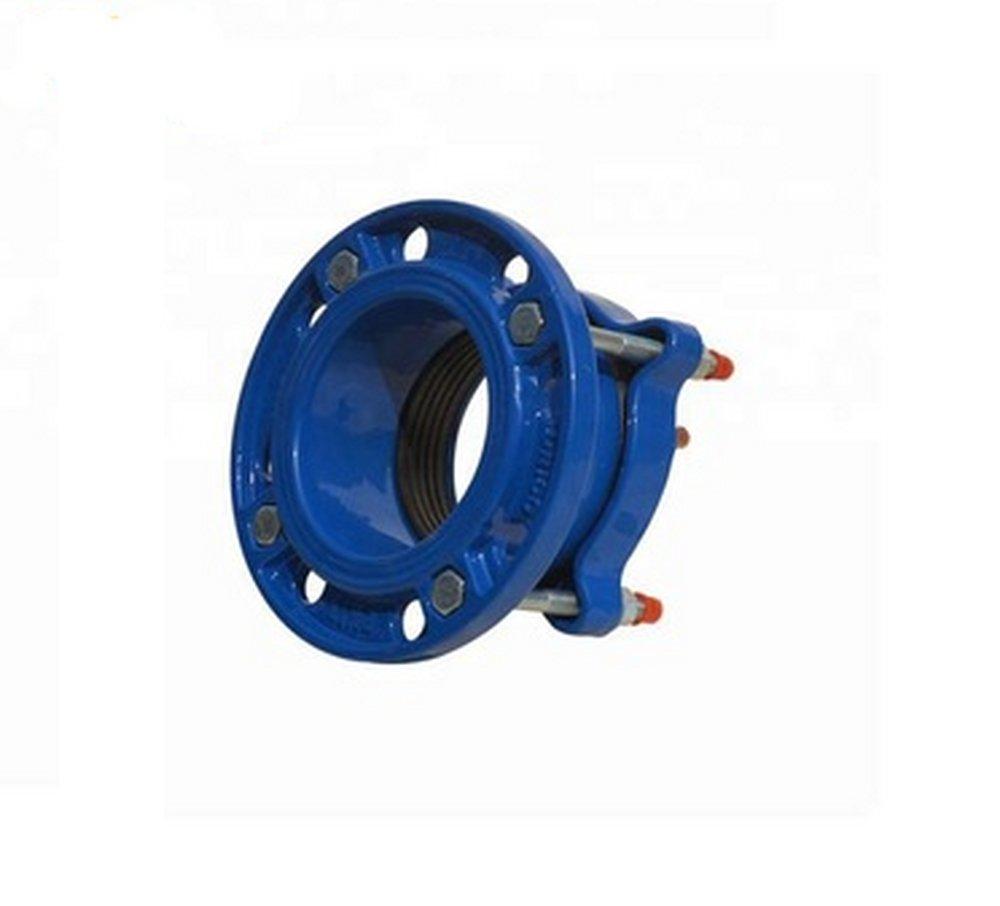 Custom Fab 9-1/2 ft. Flanged Powder-Coated Ductile Iron Pipe Spool 