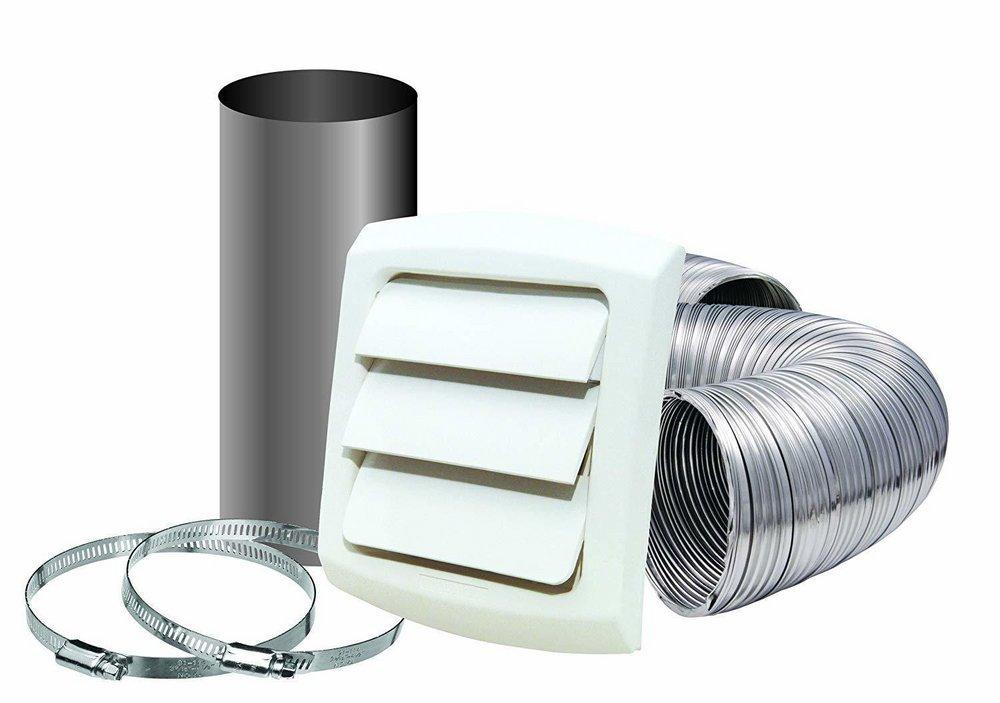 Juniper Industries 8 in. Aluminum Dryer Vent Kit 