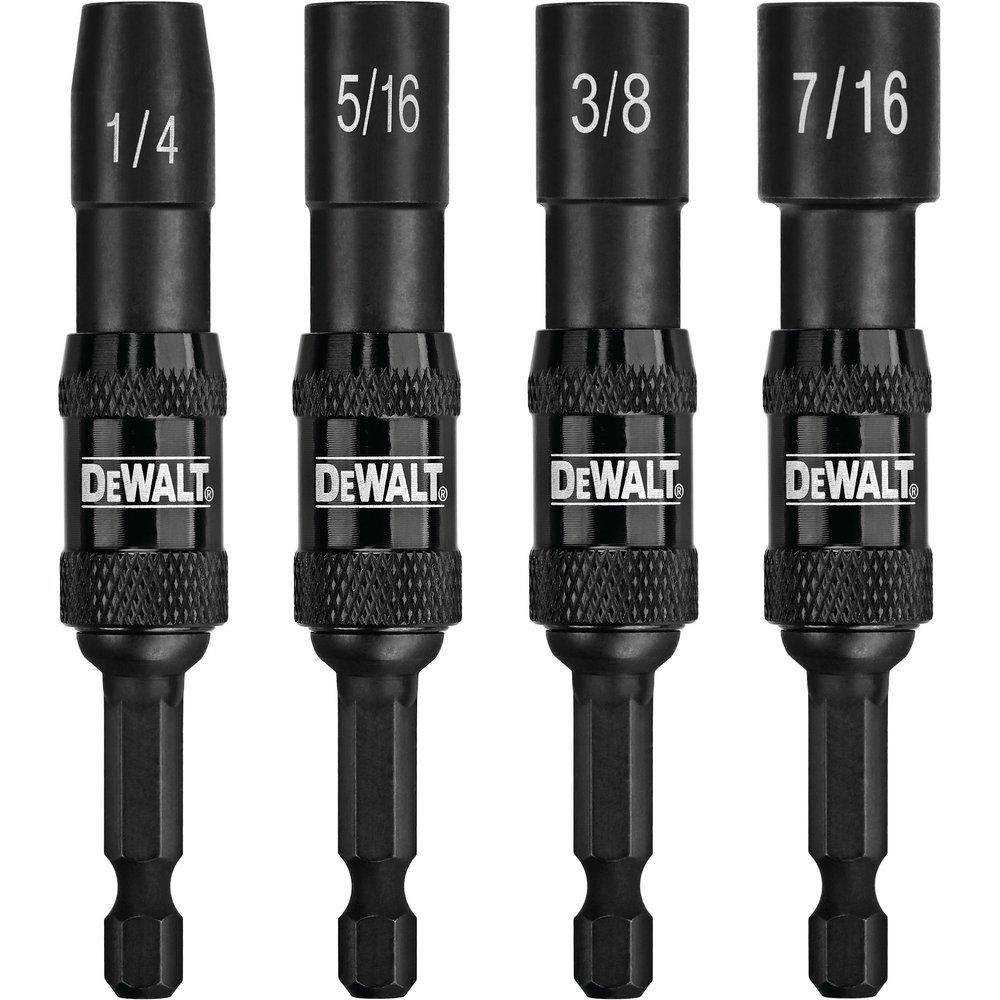 DEWALT Black Magnetic Pivoting Nut Driver Set 