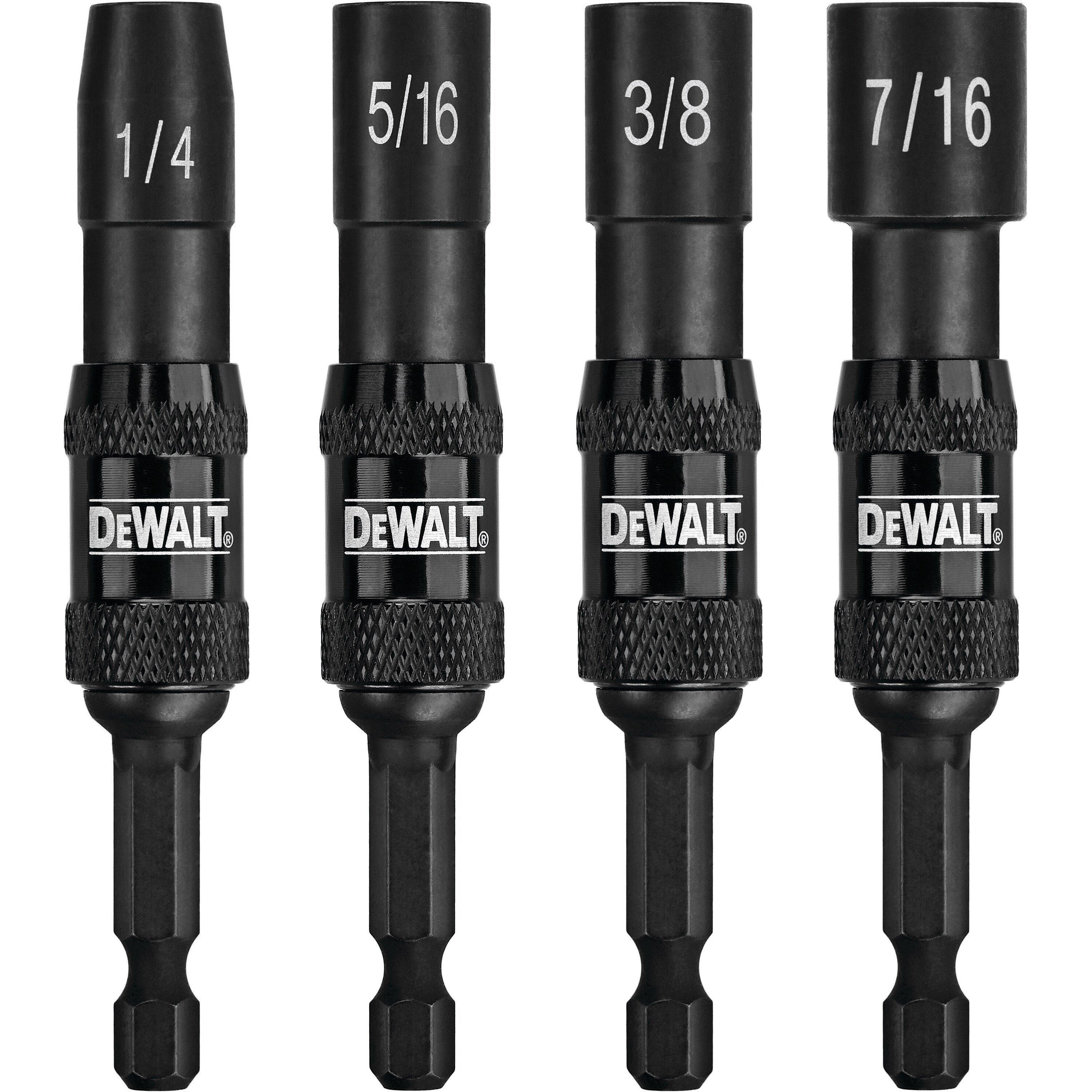 DEWALT Black Magnetic Pivoting Nut Driver Set 