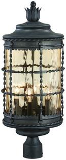 Minka Spanish Iron 60W 4-Light Post Lantern 
