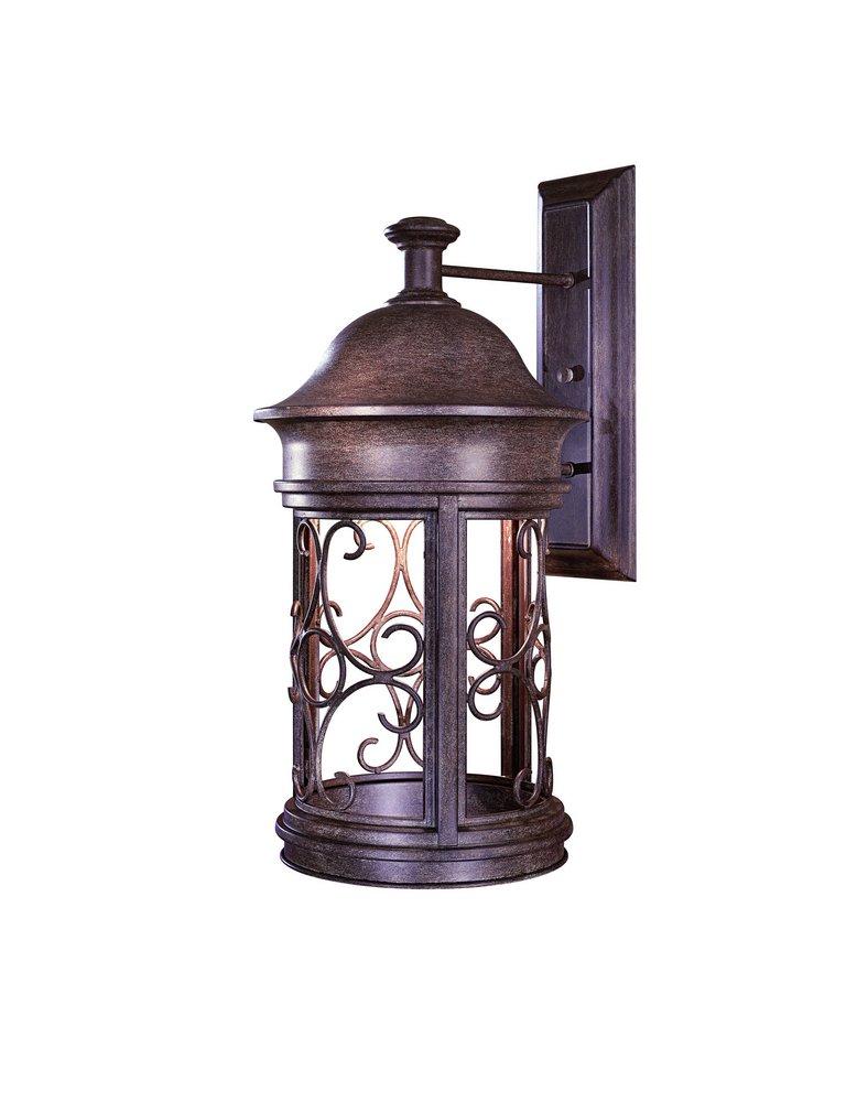 Minka Vintage Rust&trade; 60W 1-Light Medium E-26 Incandescent Outdoor Wall Sconce 