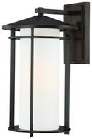 Minka Dorian Bronze&trade; 16-1/4 in. 100W 1-Light Outdoor Wall Sconce 