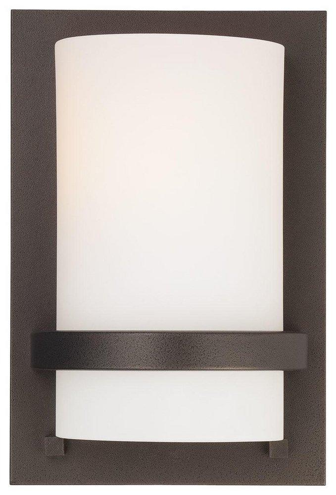Minka Lavery Smoked Iron 100W 1-Light Medium E-26 Wall Sconce 