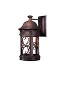 16 in. 60W 1-Light Outdoor Wall Bracket in Vintage Rust