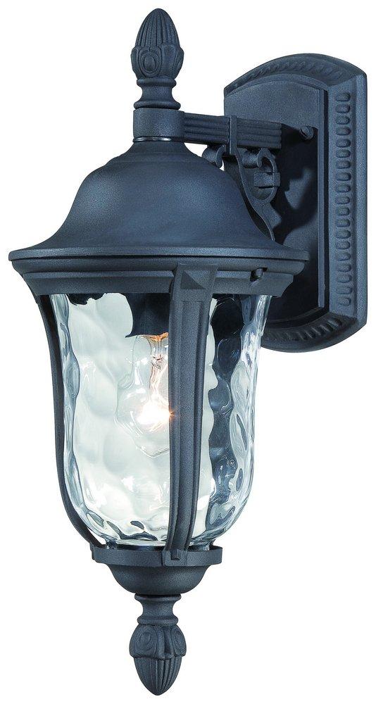 Minka Black 100W 1-Light Wall Lantern 