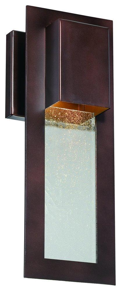 Minka Alder Bronze 4-1/4 in. GU10 Wall Sconce 