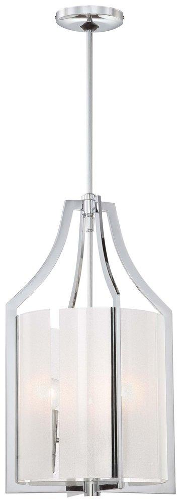 Minka Lavery Chrome Polished Chrome 3 60 Watts Candelabra Pendant *CLART 