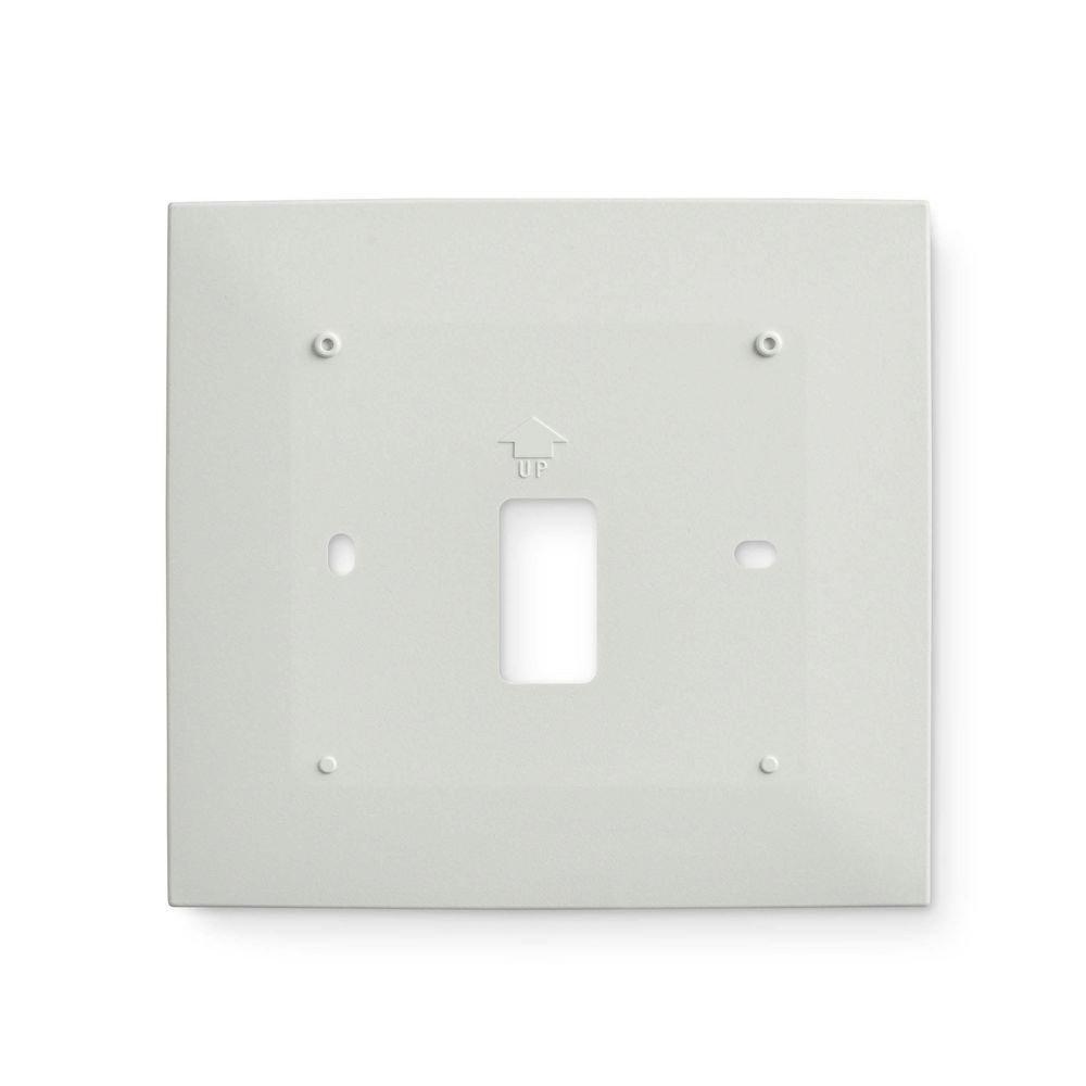 Honeywell Home Arctic White VisionPRO&reg; 8000 Arctic White 5-3/4 in. Cover Wall Plate 