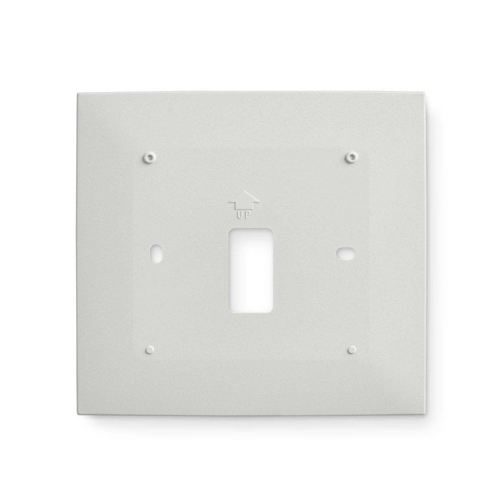 Honeywell Home Arctic White 8000 Arctic White 5-3/4 in. Cover Wall Plate 