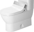 1.28 gpf Elongated Floor Mount Two Piece Toilet in White