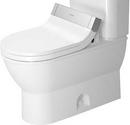 Duravit White 1.28 gpf Elongated Floor Mount Two Piece Toilet 